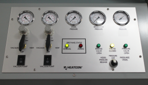 HCS3100 RepairClave, Gauge Panel, HEATCON Composite Systems,