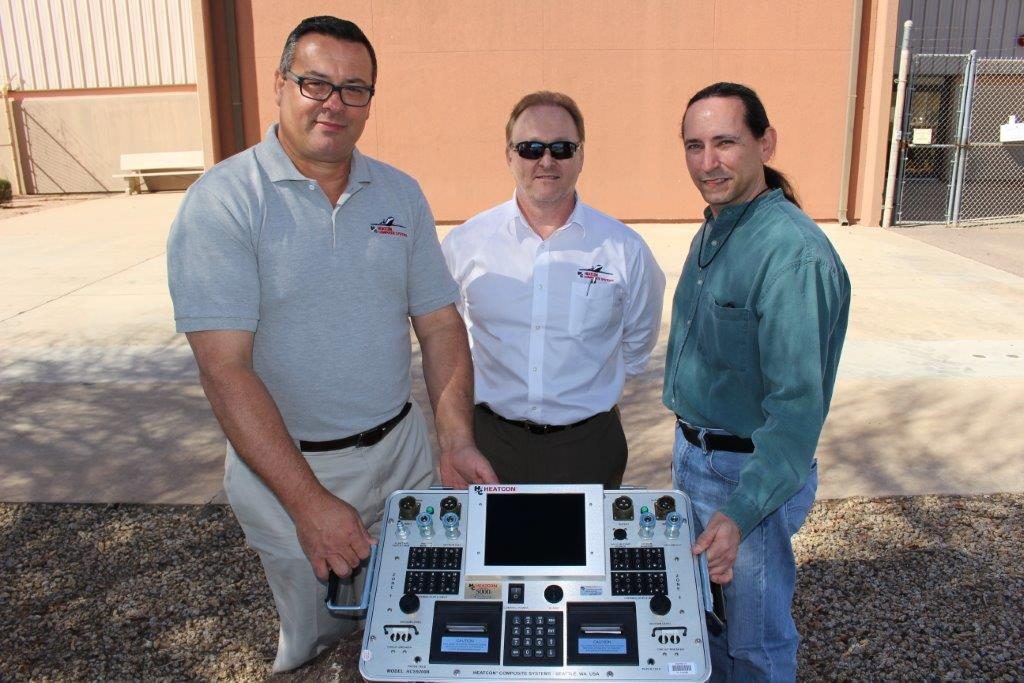 Dropping off the 5000th Bonder, HEATCON Composite Systems, Composite Repair, 2017
