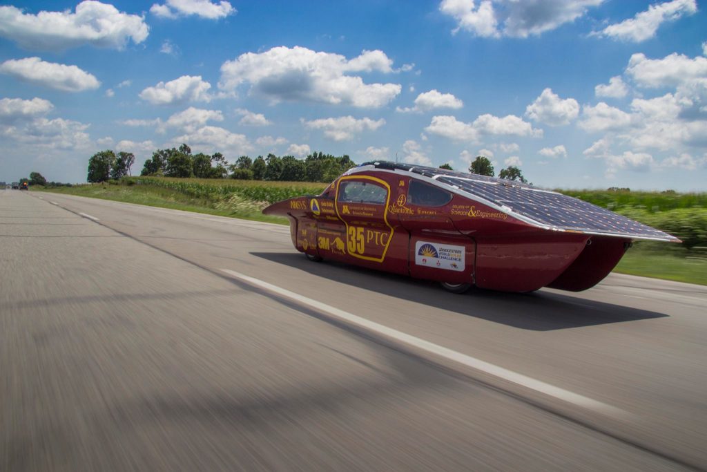UMN SVP Solar Car, EOS II, HEATCON Composite Systems, Composite Repair
